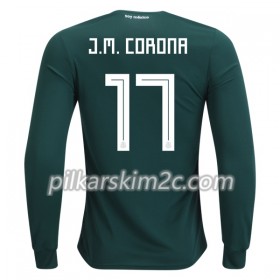 Koszulka Meksyk J.M.Corona 17 Główna Mistrzostwa Świata 2018 - Koszulki Piłkarskie(L/S)